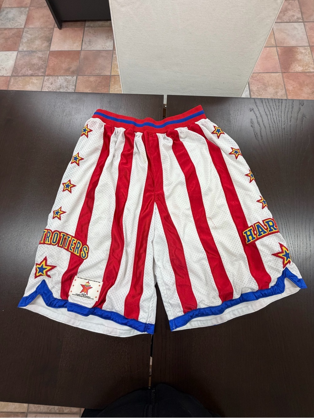 One pair of size extra large basketball shorts